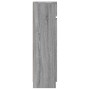 vidaXL Schuhschrank Grau Sonoma 100,5x28x100 cm Holzwerkstoff 840427_7