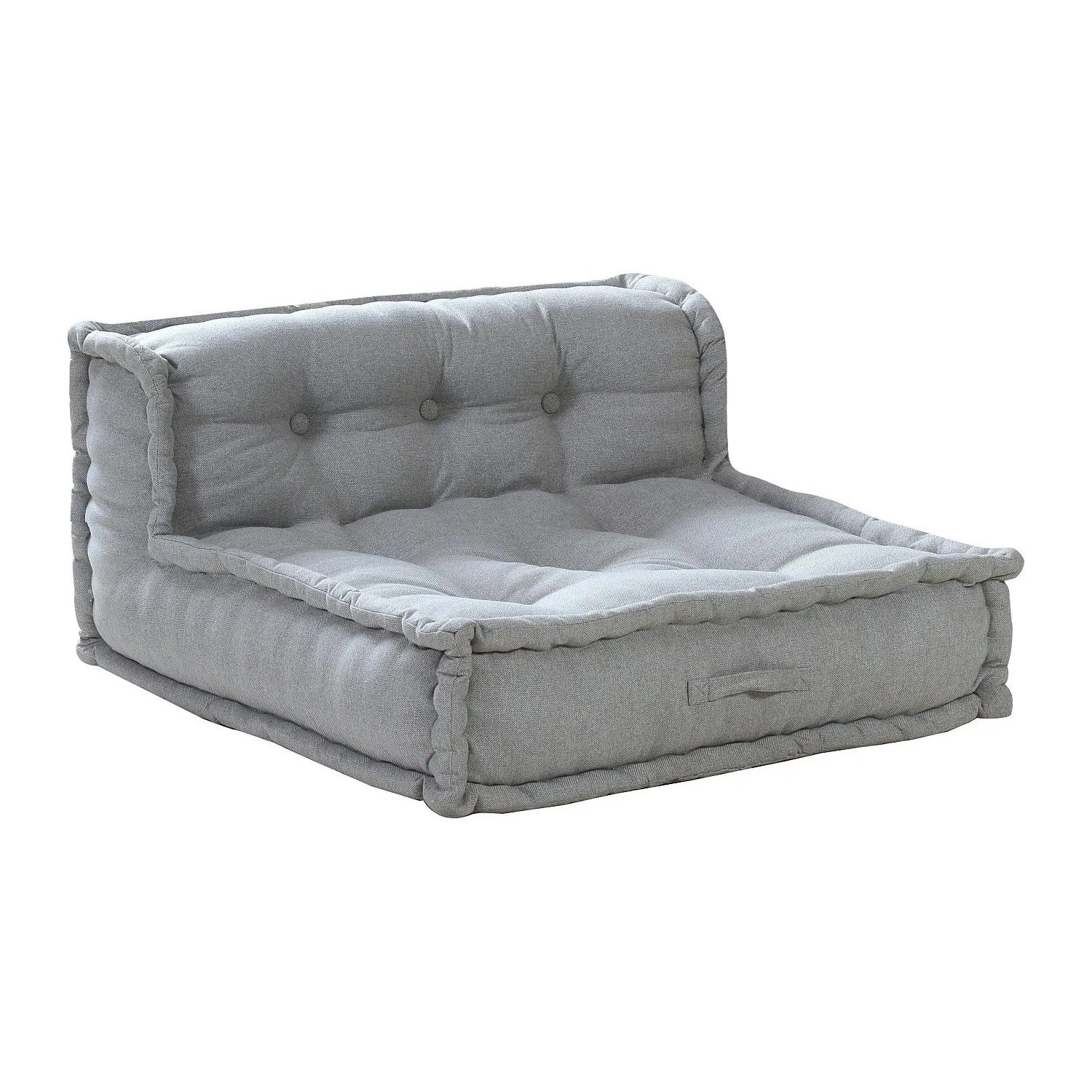 Vente-unique Sessel Mit Gerader Rückenlehne Dirola Grau 80 cm
