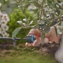 Gardena Endtropfer regulierbar am Micro-Drip-System zur Bewässerung einer Pflanze.