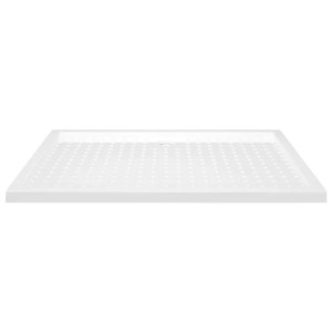 vidaXL Duschwanne Anti-Rutsch Weiß 80x120x4 cm ABS 148901