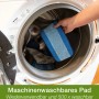 Bona Premium Spray Mop Pad in Waschmaschine. Waschbares Pad für Hartbodenreinigung.