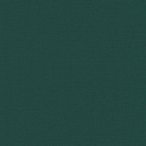 Einfarbige, dunkelgrüne Vliestapete in Tannengrün für Wohn- und Schlafzimmer.