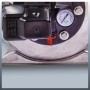 Detailaufnahme: Einhell GC-WW 1250 NN Hauswasserwerk mit Manometer und Schalter.