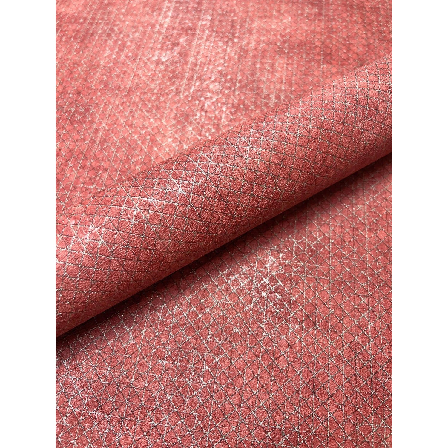 Newroom Vliestapete Bibiana Rot Leicht Glänzend Uni FSC® günstig online kaufen