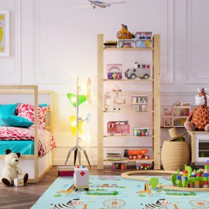 Relaxdays Krabbelmatte XPE Schaumstoff Bunt Faltbar 200 cm x 180 cm 1 kg