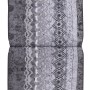 Beo Niedriglehner Saumkissen Elbasan Bali, grau gestreift, 98x47x5cm. Sitzkissen für Gartenstuhl.