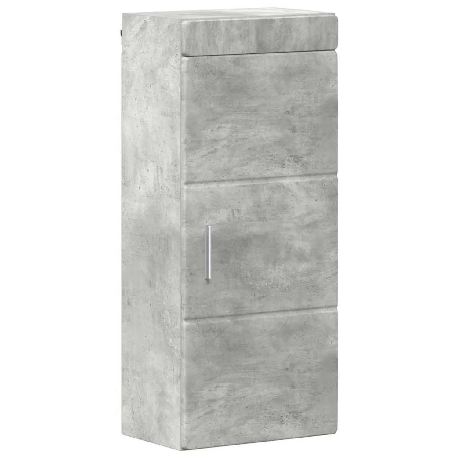 vidaXL Badezimmer-Wandschrank TULUM Beton Grau 37 x 24,5 x 86 cm 880334