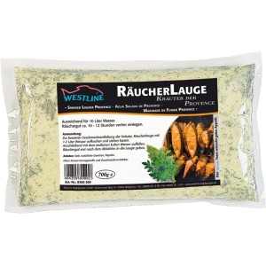 Westline Räucherlauge Kräuter Provence, 700g, zum Angeln und Räuchern von Fisch.