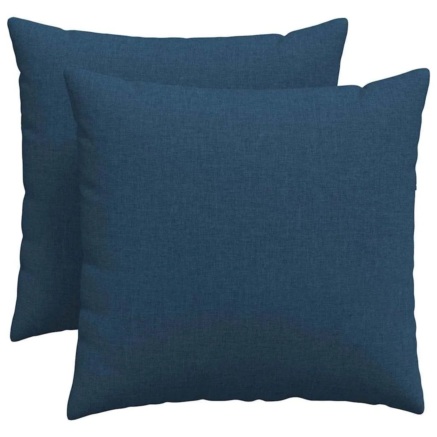 vidaXL Sofakissen 2 Stück Blau 50 x 50 cm Stoff 42013962