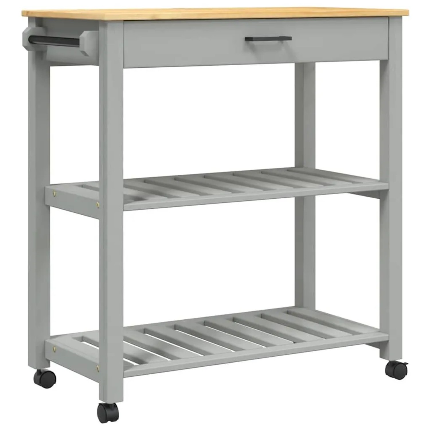vidaXL Küchenwagen MONZA 84x40x88,5 cm Massivholz Kiefer 376101