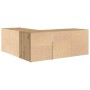 vidaXL Eckregal Artisan-Eiche 200x40x45 cm Holzwerkstoff 3307836_11