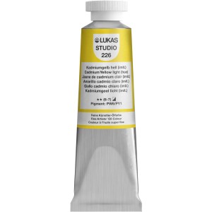 Tube Lukas Studio Ölfarbe, Kadmiumgelb hell (imit.), für Künstlerbedarf.