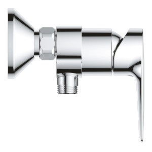 Grohe QuickFix Start Edge Duscharmatur für Wandmontage, Chrom.