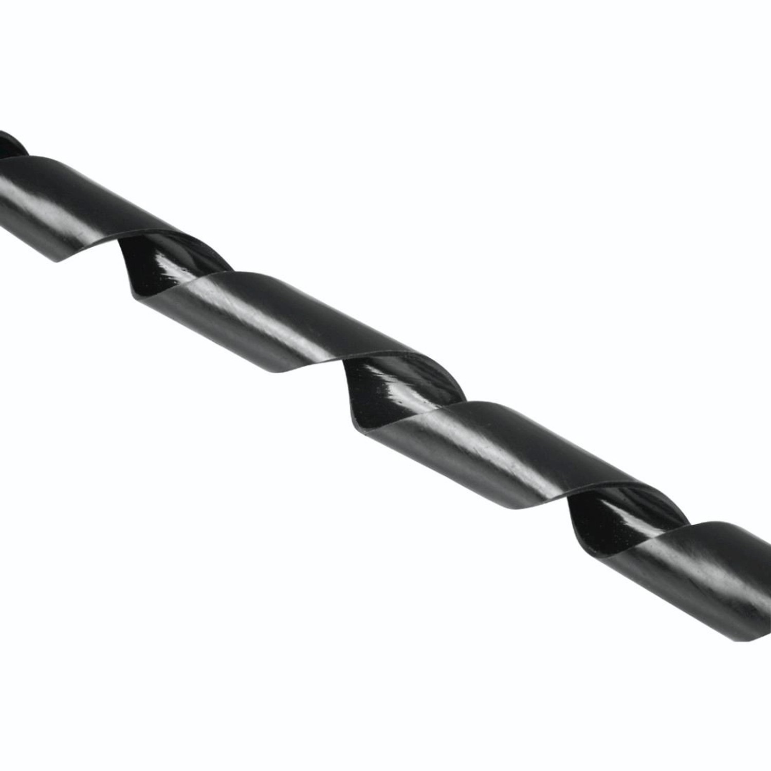 Hama Flexibler Spiral-Kabelschlauch Universal 7,5 mm - 30 mm 2,5 m Schwarz