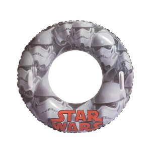 Schwimmring Star Wars, 80 cm Durchmesser, mit Stormtrooper-Motiv für Badespaß.