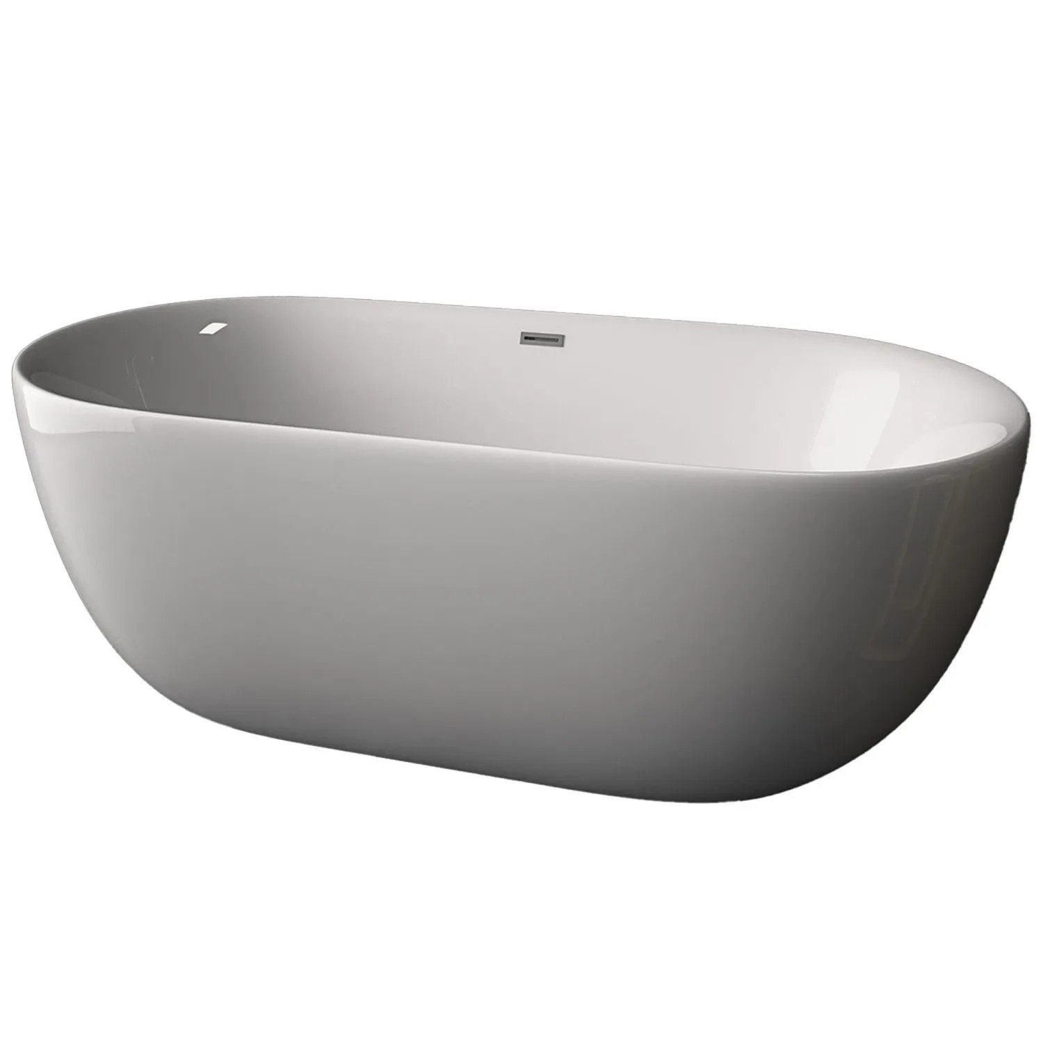 Tronitechnik Freistehende Badewanne Sifnos Masse Ca 170 X 80 X 58Cm Wanne - günstig online kaufen