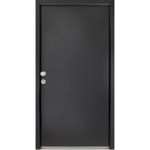 Splendoor Wohnungseingangstür BARI ACOUSTIC, RC2, links, Anthrazit. Schallschutztür nach Maß.
