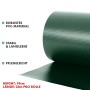 Grüne KARAT PVC Sichtschutzstreifen Rolle (19cm x 35m) für Gartenzäune.