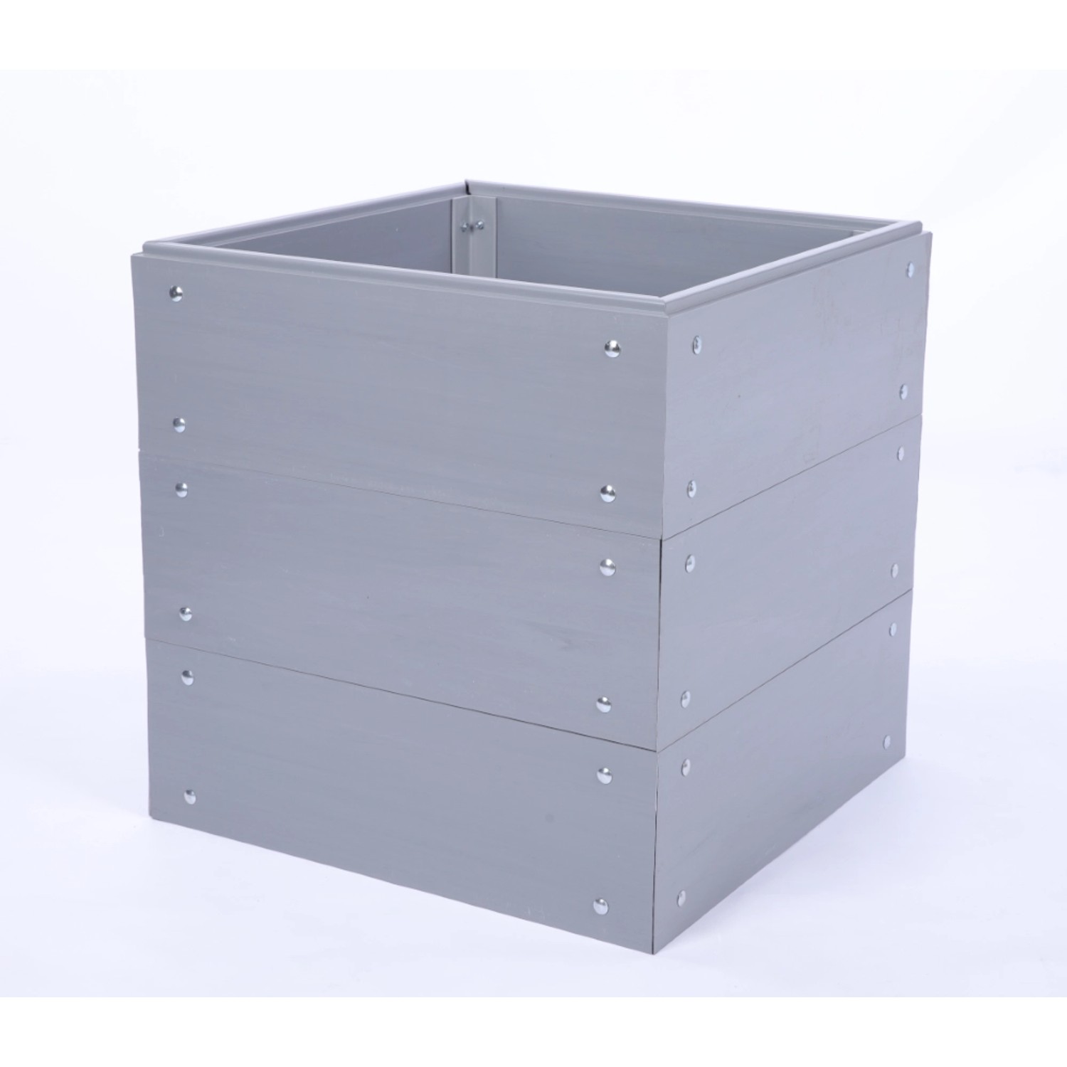 PROREGAL Hochbeete Growline Plast HxBxT 61x160x120cm 3 Ebenen Grau günstig online kaufen
