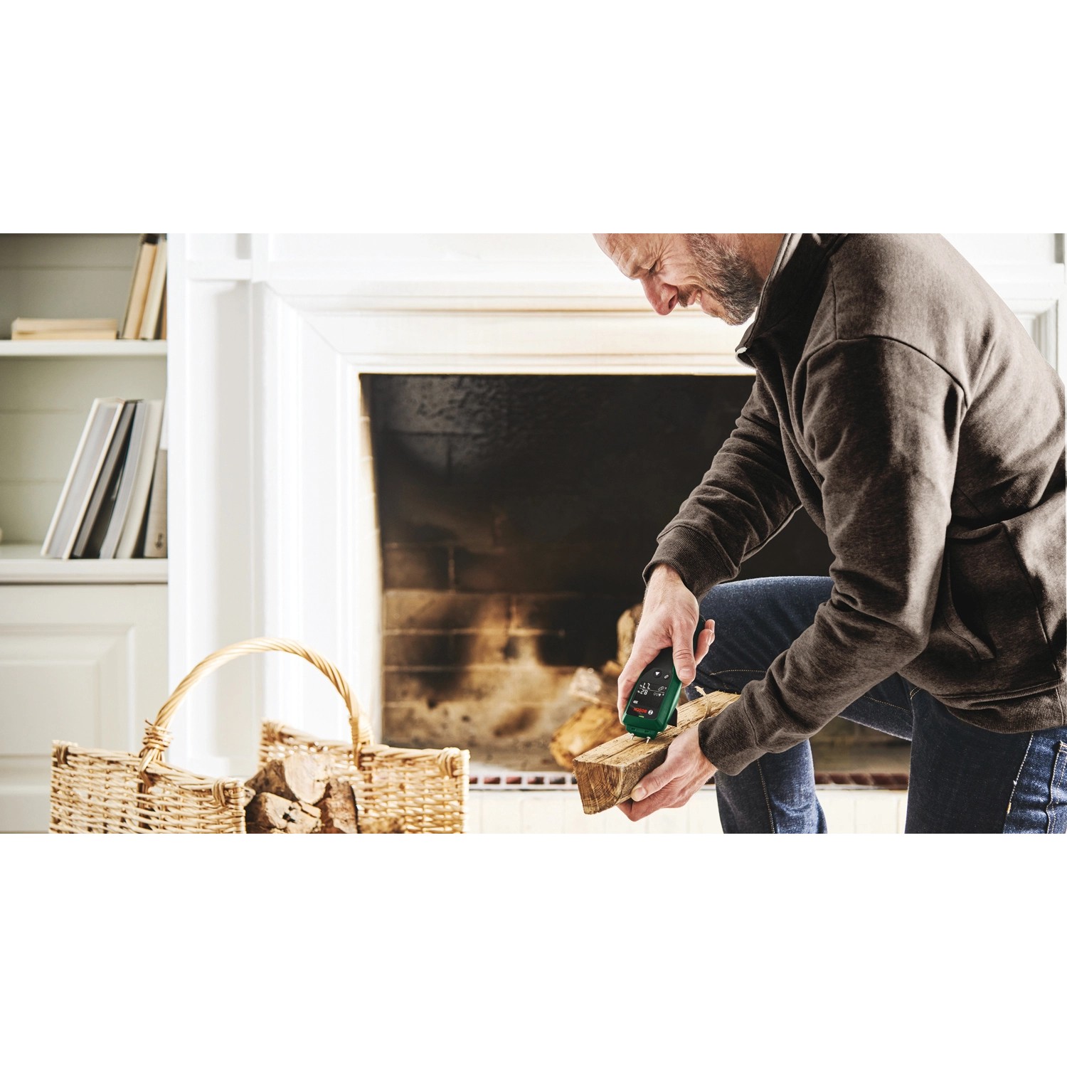 Bosch Feuchtigkeitsmessgerät UniversalHumid mit Holzgruppenauswahl