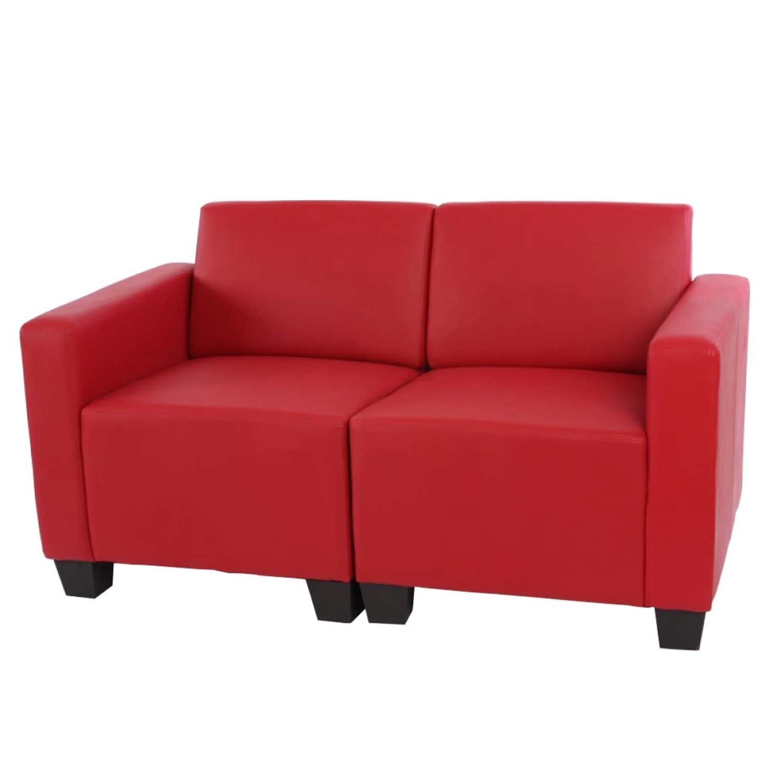 MCW 2-Sitzer Sofa Moncalieri Rot günstig online kaufen