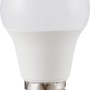 E27 LED Leuchtmittel in Glühlampenform, 4,8 W, warmweißes Licht.