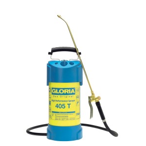Gloria Hochleistungssprühgerät 405 T aus Stahl, 5 l, für Garten und Landwirtschaft.