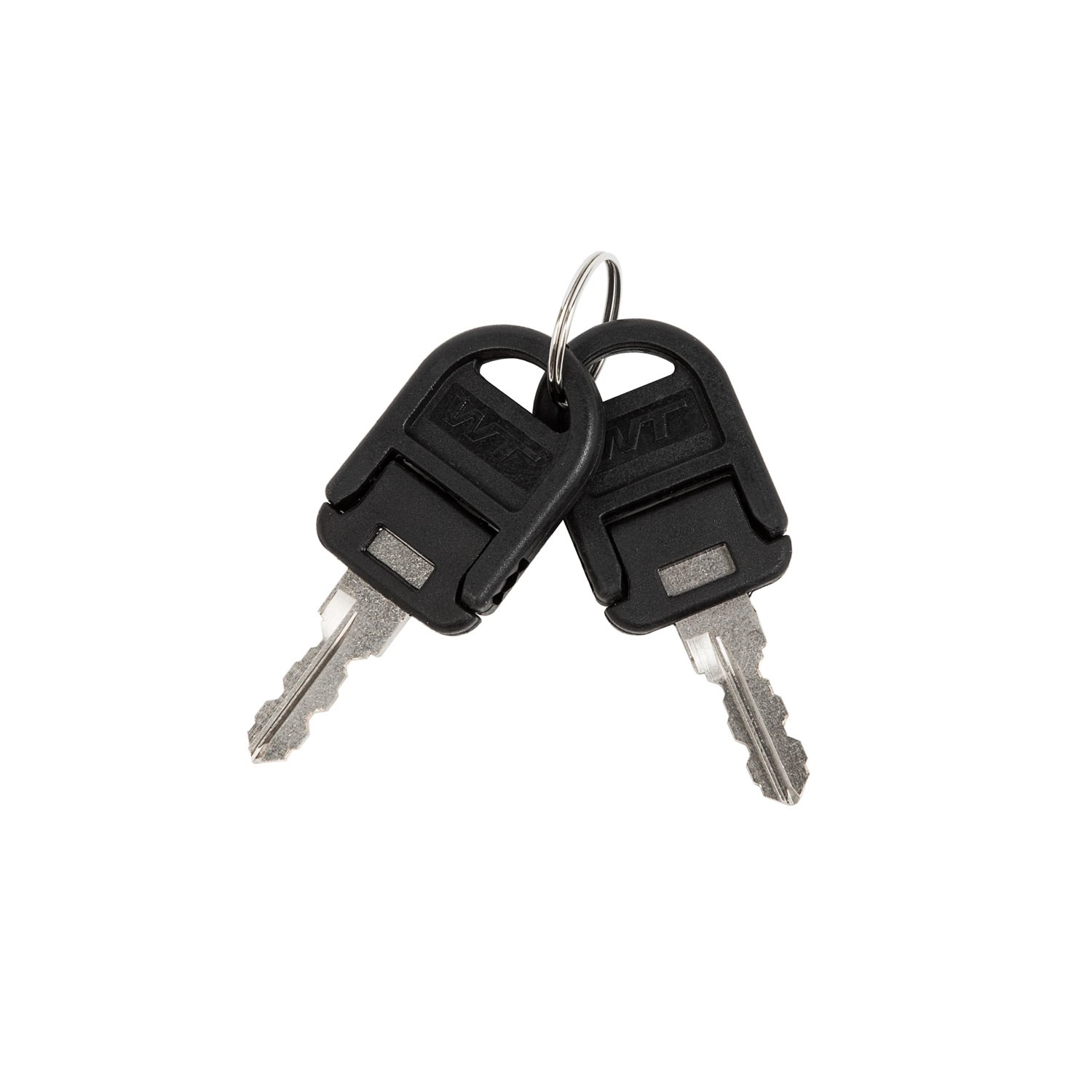 Zwei Schlüssel für EBERTH Werkstattwagen zur Sicherung des Werkzeugs.