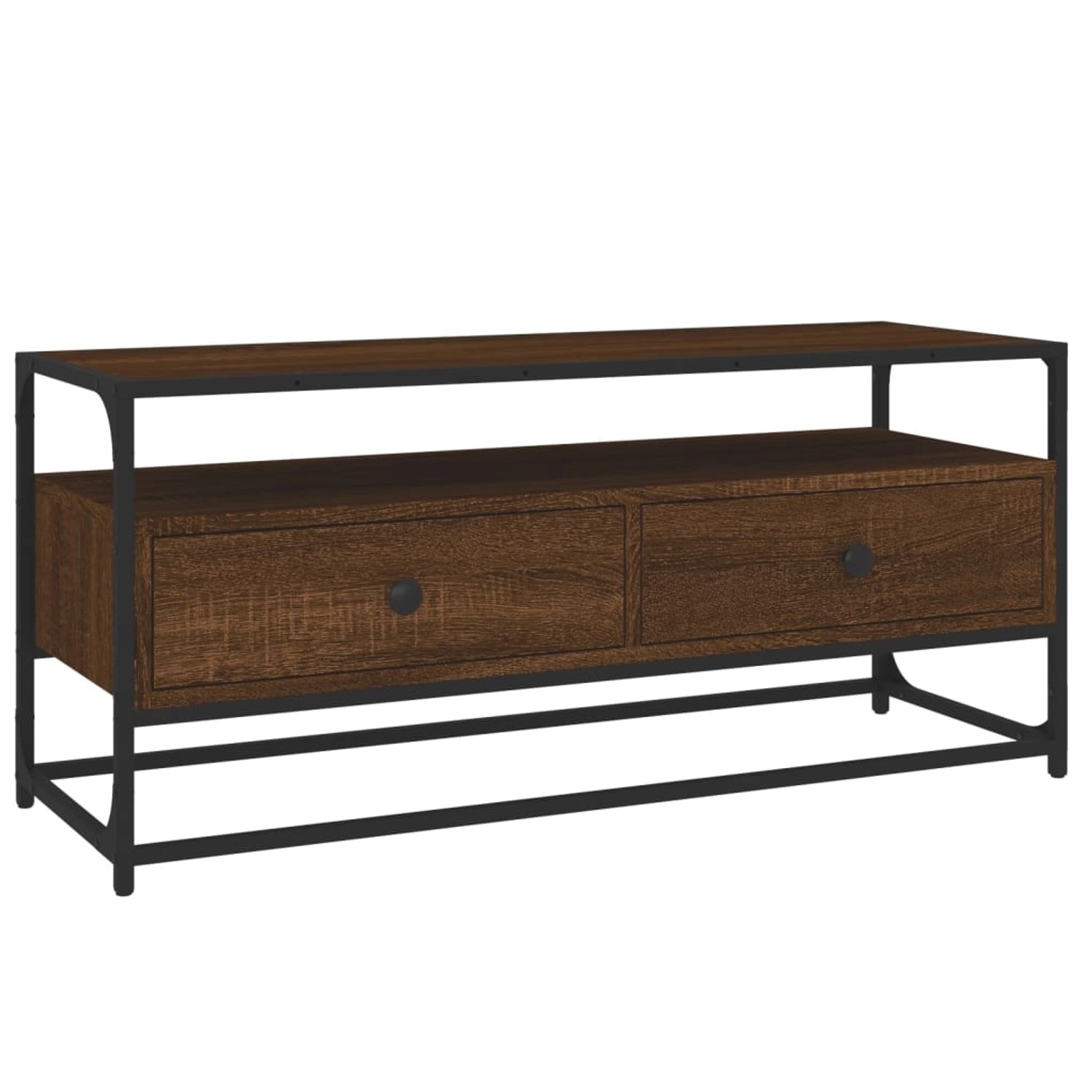 vidaXL TV-Schrank TV-Schrank Braun Eichen-Optik 100x35x45 günstig online kaufen