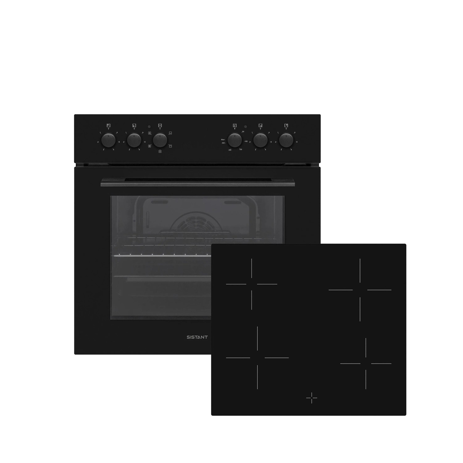 Sistant Herdset HS6003 4 Kochzonen