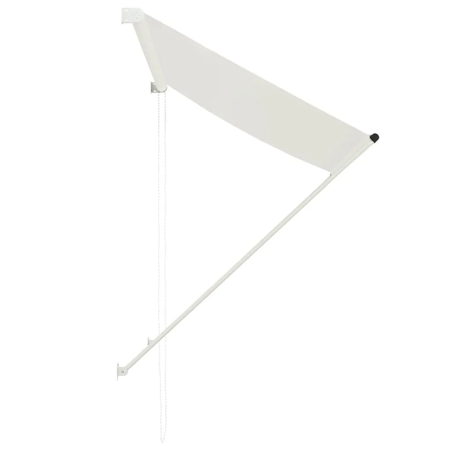 vidaXL Einziehbare Markise 100x150 cm Creme 145892_4