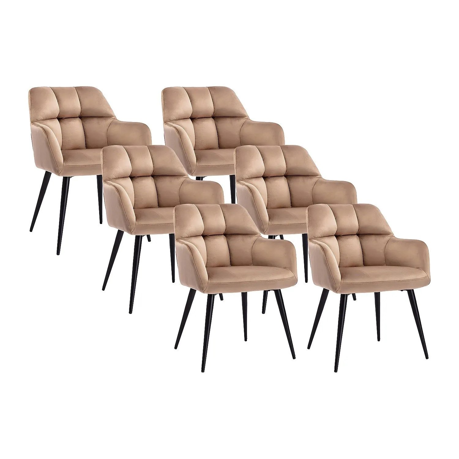 Vente-unique Stuhl Pega Beige 58.5 cm