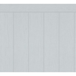 Graue A.S. Création Vliestapete Wallpanel mit Holzoptik, 5 m x 1,06 m.