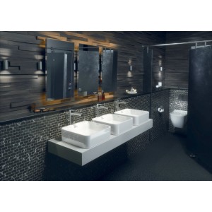 Ideal Standard Spiegel Mirror&Light, 50x70 cm, im modernen Badambiente.