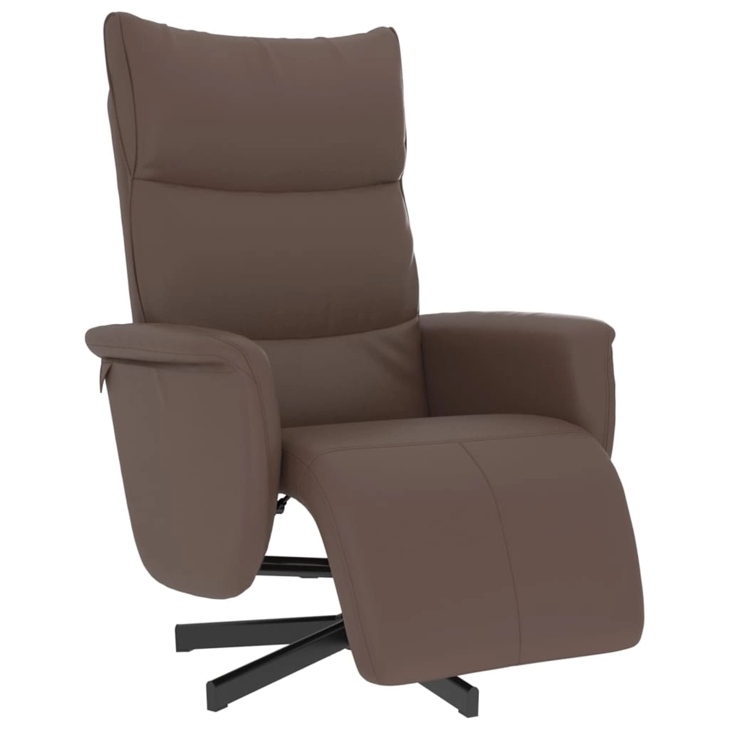 vidaXL Relaxsessel mit Fußteil Braun Kunstleder 356586 günstig online kaufen