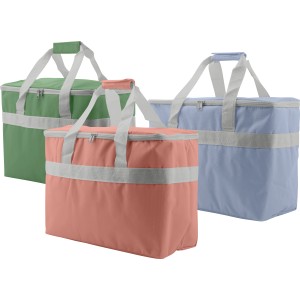 Kühltasche Atana 20 l in Grün, Rosa und Blau, ideal für Camping und Ausflüge.