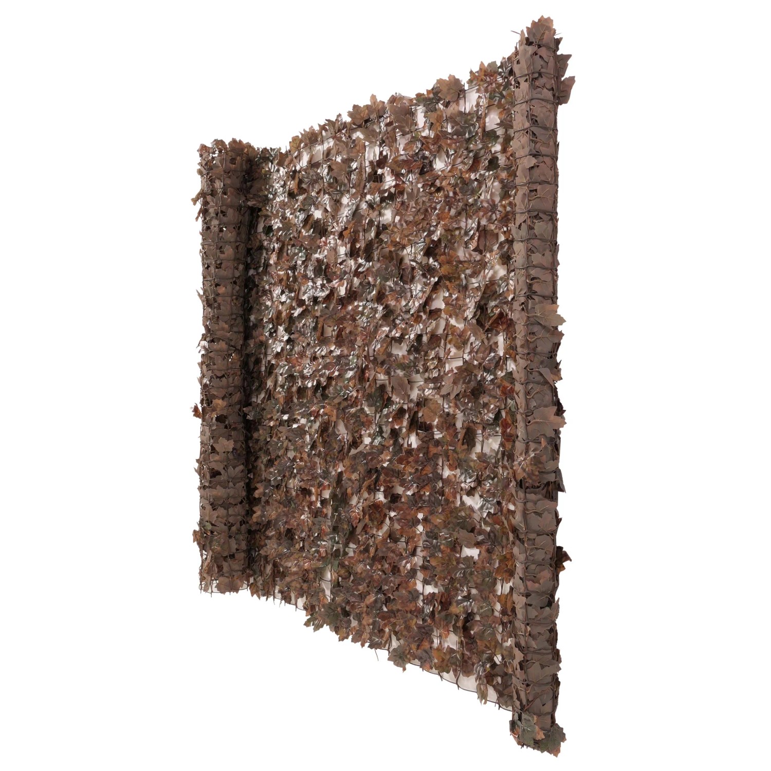 PROREGAL Balkonsichtschutz 150x300x1cm Zaun Ahorn Braun_8