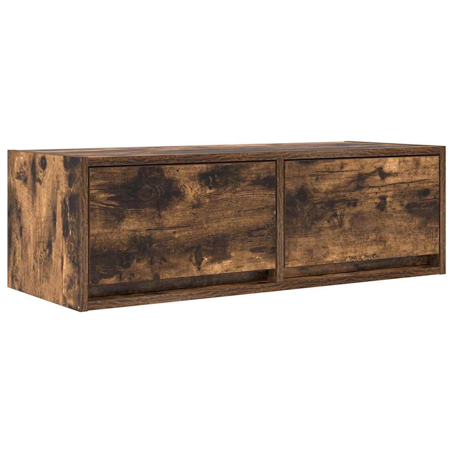 vidaXL TV-Schrank Räuchereiche 80x31x25,5 cm Holzwerkstoff 861516