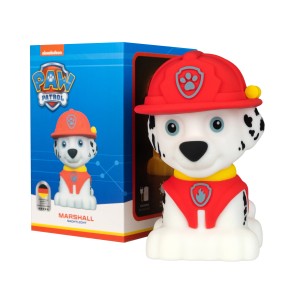 LED-Nachtlicht Paw Patrol Marshall, 1,5W mit Akku. Kinder-Nachtlampe im Design von Marshall.