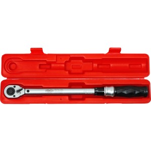 Famex Drehmomentschlüssel (40-210 Nm) im roten Kunststoffkoffer.