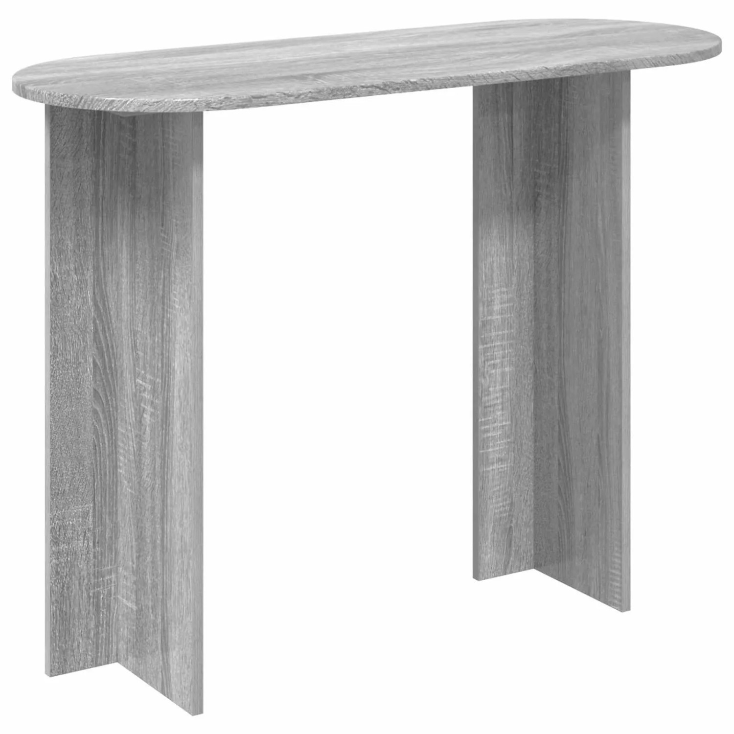 vidaXL Konsolentisch Graues Sonoma 100 x 39,5 x 75 cm Holzwerkstoff 8001155