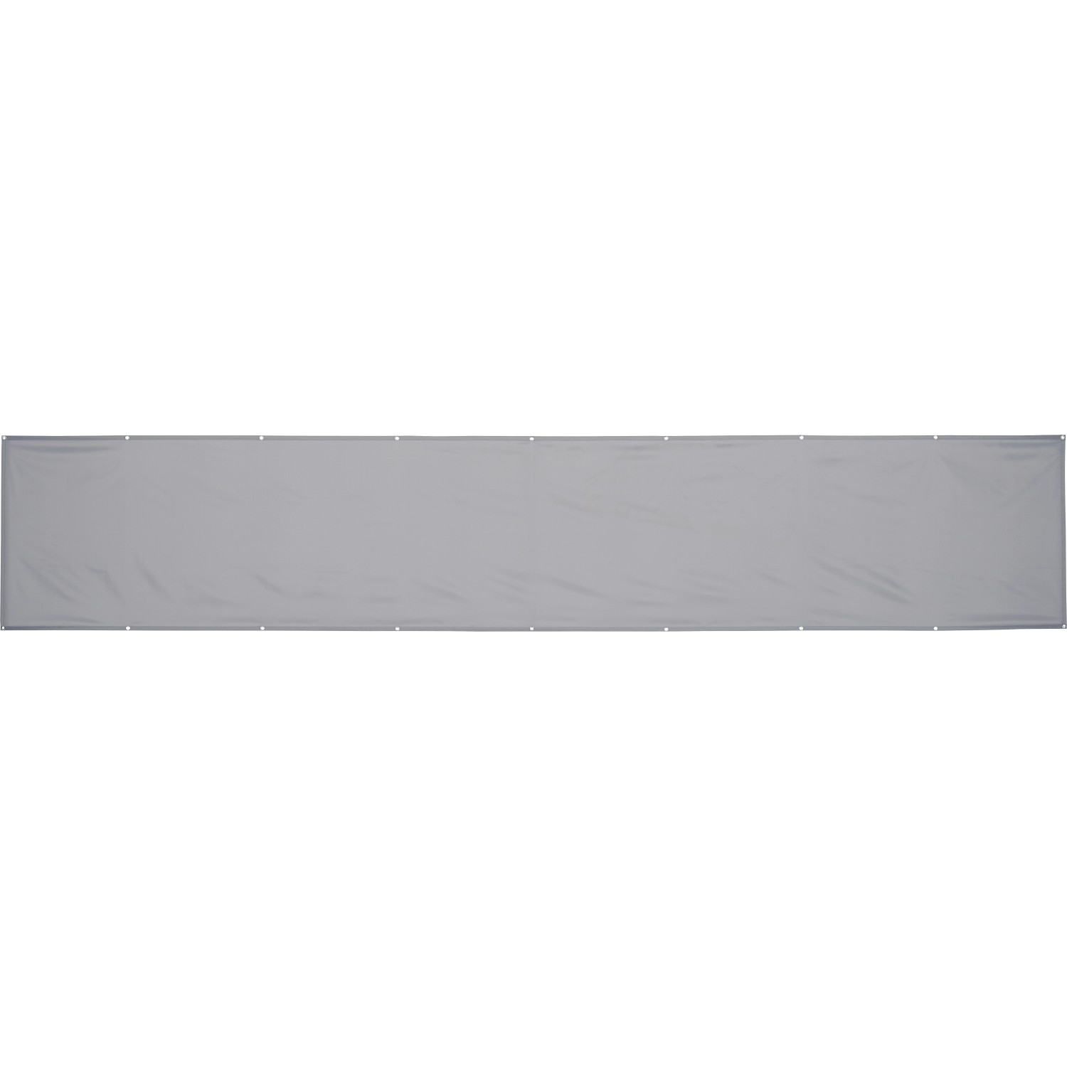 Balkonsichtschutz Melville 90 cm x 500 cm Silbergrau