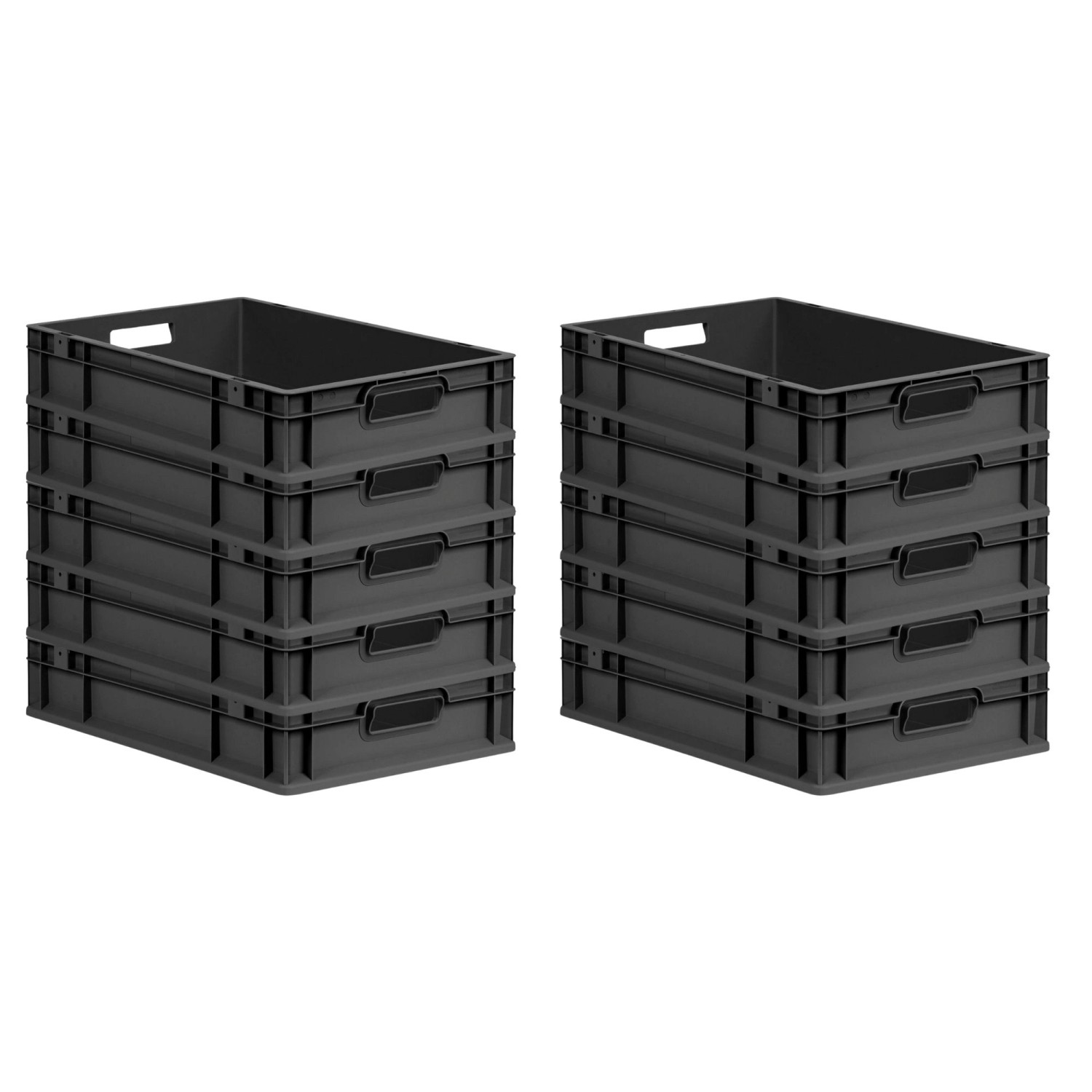 PROREGAL SparSet 10x Eurobox Nextgen Grip HxBxT 12x40x60cm 23 Liter Griffe günstig online kaufen