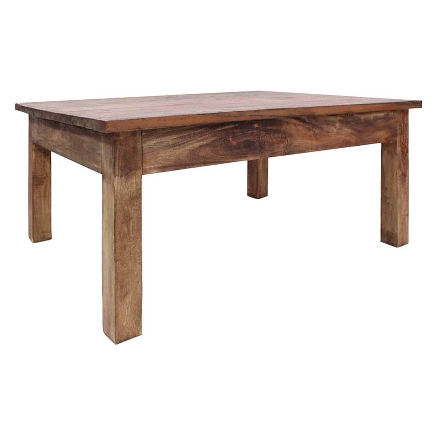 vidaXL Couchtisch Massives Mahagoniholz 98x73x45 cm 244493