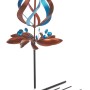 Kobolo Windrad Gartenstecker Dekostecker Windspiel XXL TWIRL_4