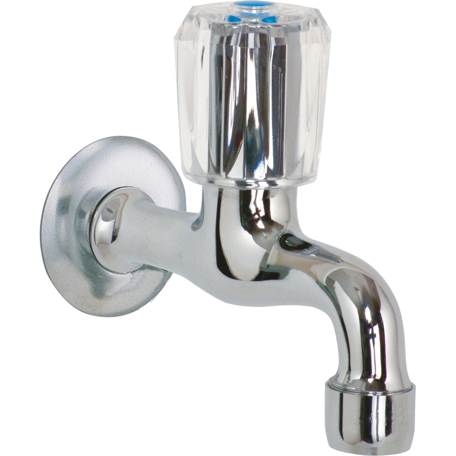 AquaSu Wand-Auslaufventil Standard Plus Chrom