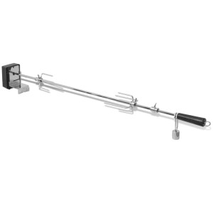 vidaXL Grillspieß mit Motor Stahl 1000 mm 42249
