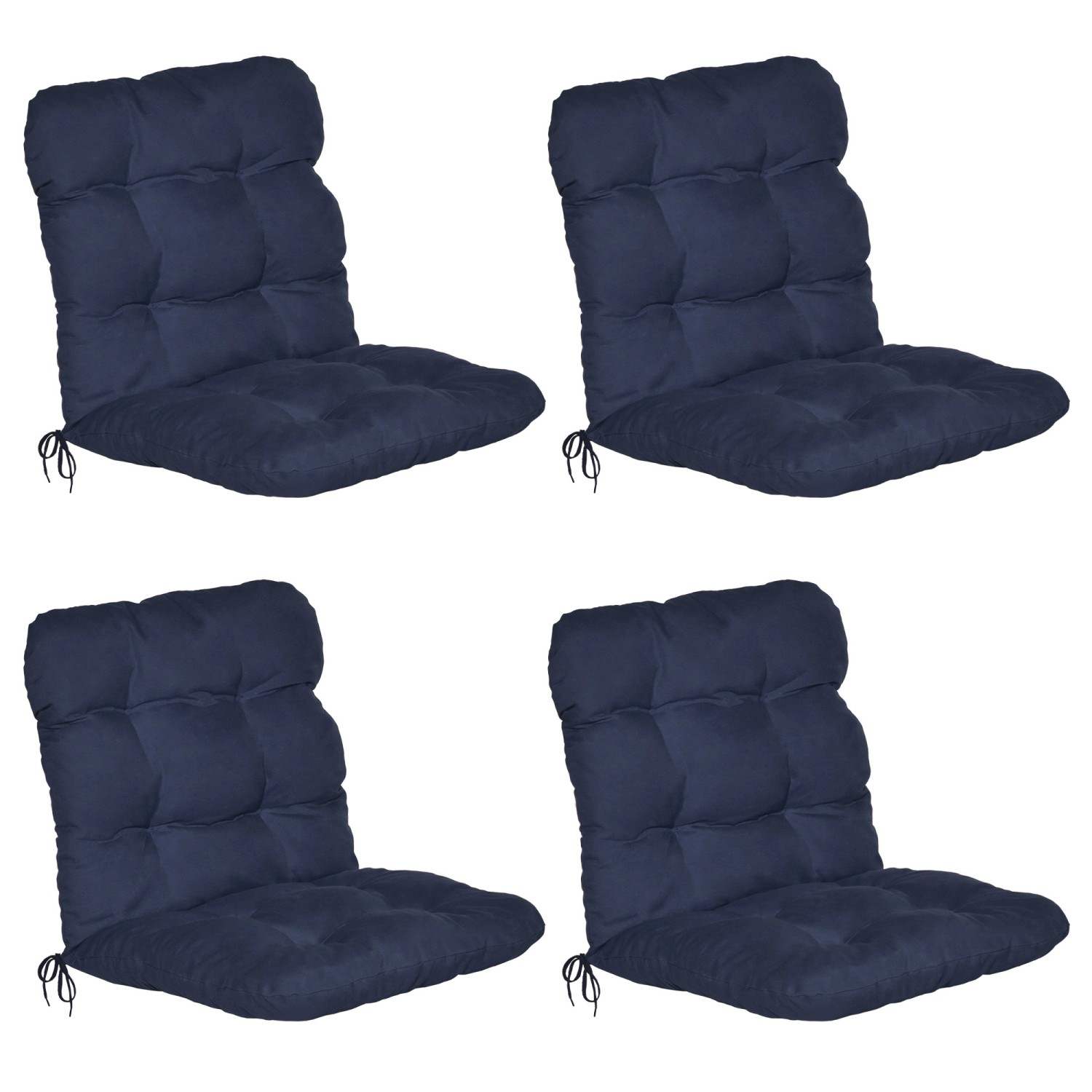 Beautissu Flair NL Niederlehner 100x50x8cm Dunkelblau 4tlg