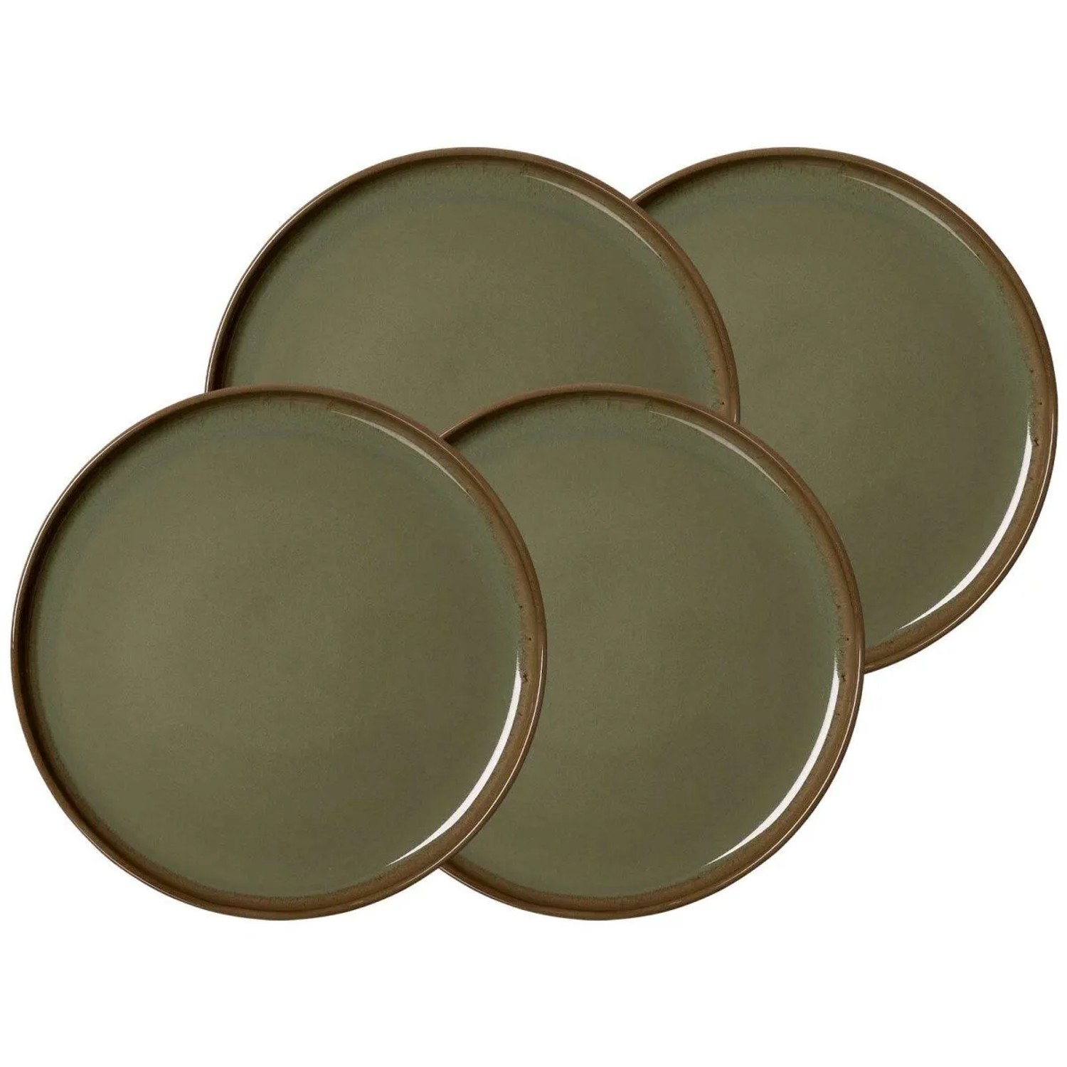 Ritzenhoff & Breker Malaga Speiseteller 27,5 cm 4er Set Grün