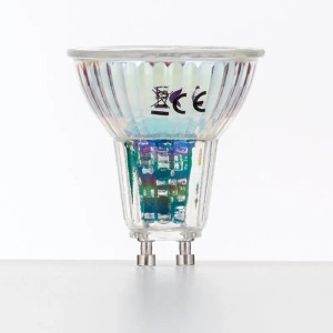 Dimmbare GU10 LED-Reflektorlampe von Orion, 5W, warmweißes Licht.